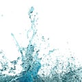 Clean water spalsh background Royalty Free Stock Photo