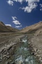 Clean water Stream near Miru on Leh Manali Road, Ladakh,India