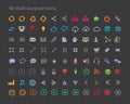 88 Clean Web, Mobile and Miscellaneous Icons