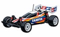 Vector illustration of a Tamiya mini 4WD racing car Royalty Free Stock Photo