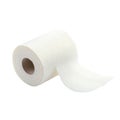 White Medical Adhesive Bandage Roll First Aid Supply wrap care wound cloth clean injury isolated on white background