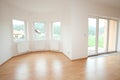 Clean white room interior Royalty Free Stock Photo