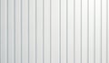 Clean white vertical board and batten siding texture. Contemporary building facade detail forms geometric pattern. Minimalist Royalty Free Stock Photo