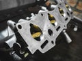 Cleaned the intake manifold Royalty Free Stock Photo