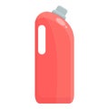 Cleaner bottle icon cartoon vector. Plastic product Royalty Free Stock Photo