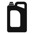 Cleaner canister icon, simple style