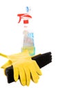 Cleaner set Royalty Free Stock Photo