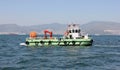 Cleaner ship cleaning water