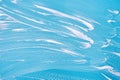Cleaning background texture - chemical soap detergent foam on a clear glass Royalty Free Stock Photo