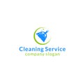 Cleaning Broom Logo