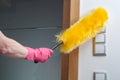 Cleaning broom Royalty Free Stock Photo