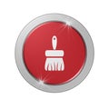 Cleaning brush,best 3D illustration,best sign and icon