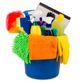 Cleaning bucket Royalty Free Stock Photo