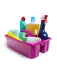 Cleaning Caddy Royalty Free Stock Photo