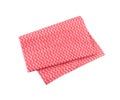 Cleaning Cloth Isolated, Pink Wipe Rag, Cleaning Microfiber Towel, Wiping Cotton Napkin, Microfibre Fabric