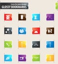 Cleaning Company Bookmark Icons