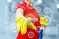 Cleaning concept Royalty Free Stock Photo