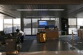 Cleaning crew at ORD International Airport During the Coronavirus COVID-19 Pandemic of 2020