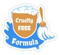 Cleaning detergent, cruelty free formula