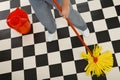 Cleaning floor