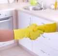 Cleaning house concept Royalty Free Stock Photo