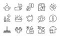 Cleaning icons set. Included icon as T-shirt, Clean bubbles, Dirty t-shirt. Vector