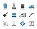 Cleaning Industry and environment Icons