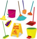 Cleaning Items Royalty Free Stock Photo