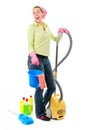 Cleaning lady