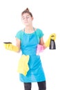 Cleaning lady