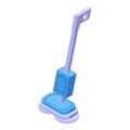 Cleaning mop icon isometric vector. Washing machine Royalty Free Stock Photo