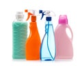 Cleaning product plastic container for house clean Royalty Free Stock Photo