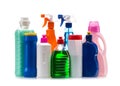 Cleaning product plastic container for house clean