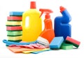 Cleaning products Royalty Free Stock Photo