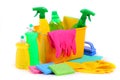 Cleaning products Royalty Free Stock Photo