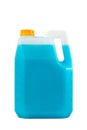 Cleaning products. Detergent plastic bottle isolated Royalty Free Stock Photo