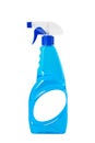 Cleaning products. Detergent plastic bottle isolated Royalty Free Stock Photo