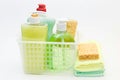 Cleaning products and detergents.