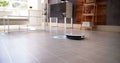 Cleaning Robot Technology With Intelligence Royalty Free Stock Photo