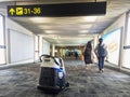 cleaning robots at Donmueang airport, Thailand