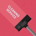 Cleaning service banner
