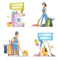 Cleaning Service 2x2 Design Concept