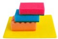 Cleaning sponges Royalty Free Stock Photo