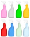 Cleaning spray bottle 3 Royalty Free Stock Photo