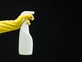 Cleaning spray bottle Royalty Free Stock Photo