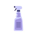 Cartoon vector illustration of cleaning spray isolated on white Royalty Free Stock Photo