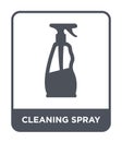 cleaning spray icon in trendy design style. cleaning spray icon isolated on white background. cleaning spray vector icon simple Royalty Free Stock Photo