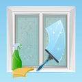 Cleaning window