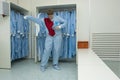 Cleanroom clothing Royalty Free Stock Photo