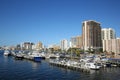 Aerial view of Fort Lauderdale skyline Royalty Free Stock Photo